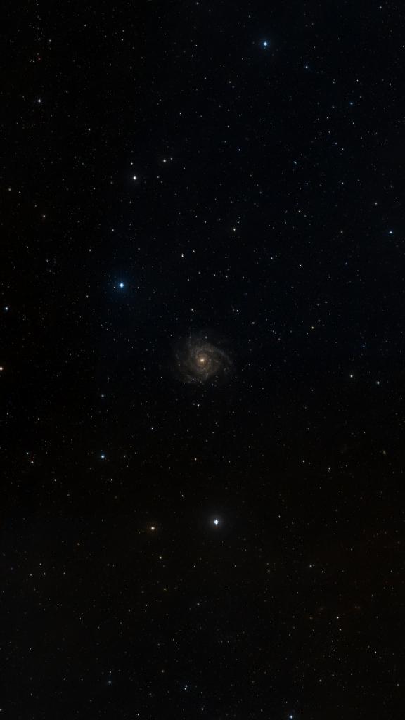 Le ciel autour de IC 342, cadré au champ de Seestar S30 Pro