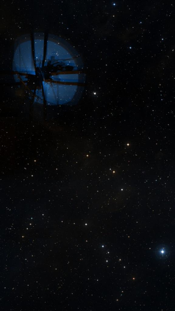 Le ciel autour de IC 418, cadré au champ de Seestar S30 Pro