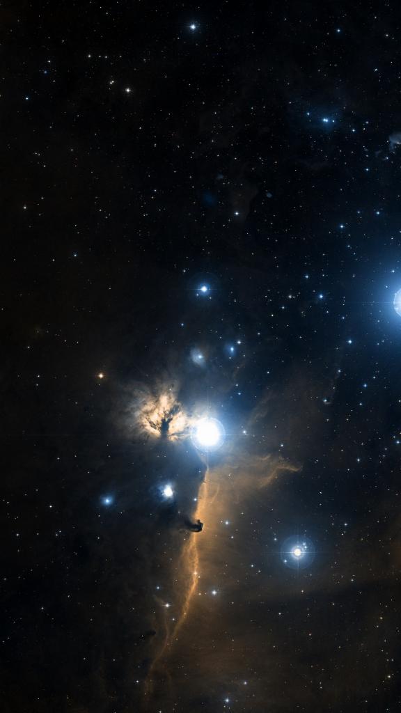 Le ciel autour de IC 432, cadré au champ de Seestar S30 Pro