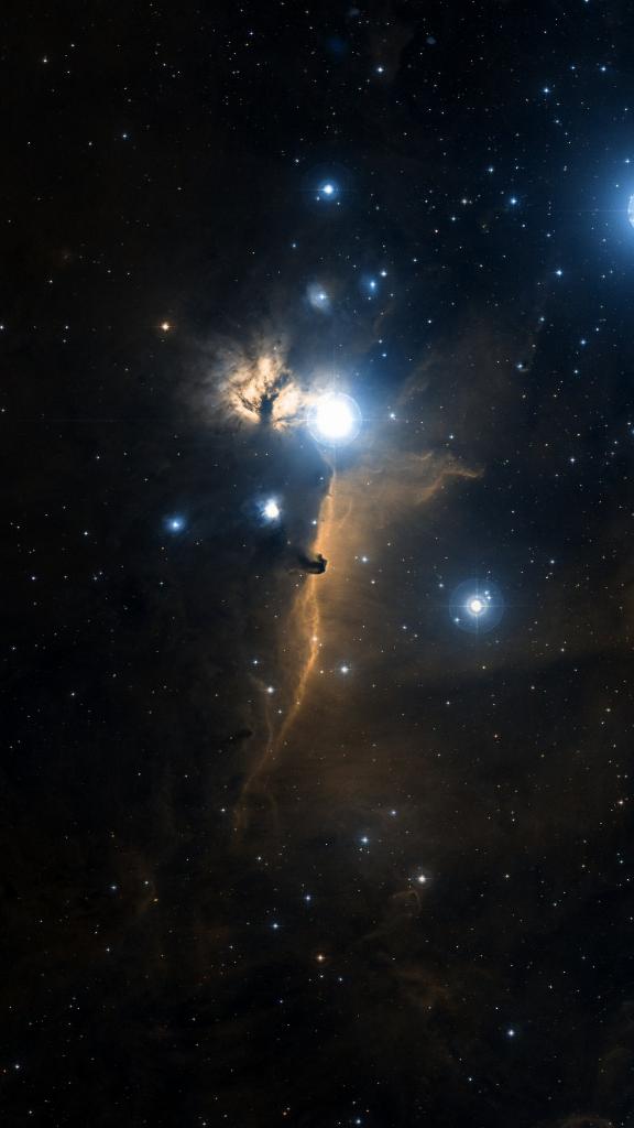 Le ciel autour de IC 434, cadré au champ de Seestar S30 Pro