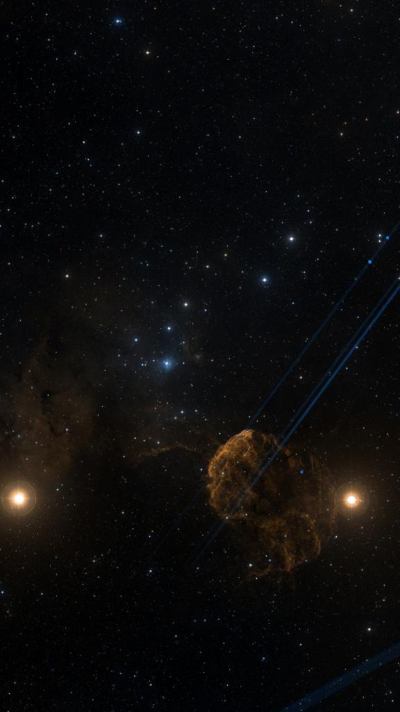 Le ciel autour de IC 444, cadré au champ de Seestar S30 Pro