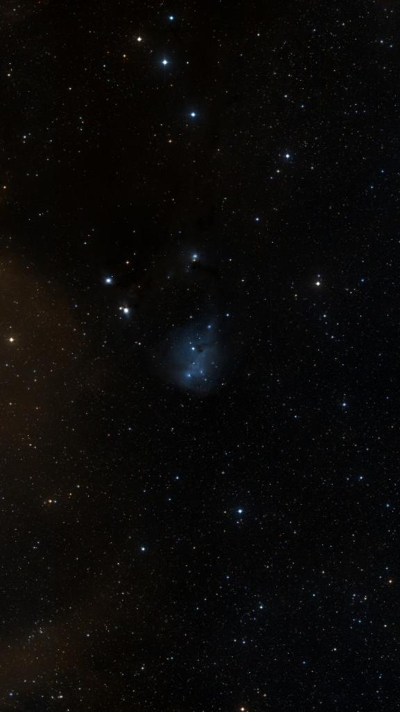 Le ciel autour de IC 447, cadré au champ de Seestar S30 Pro