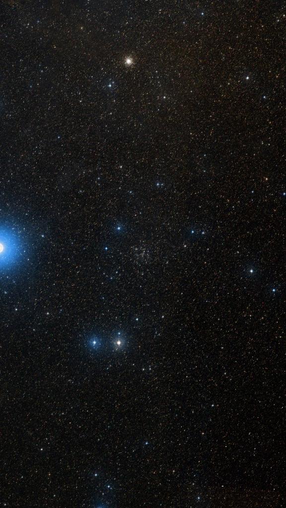 Le ciel autour de IC 4651, cadré au champ de Seestar S30 Pro
