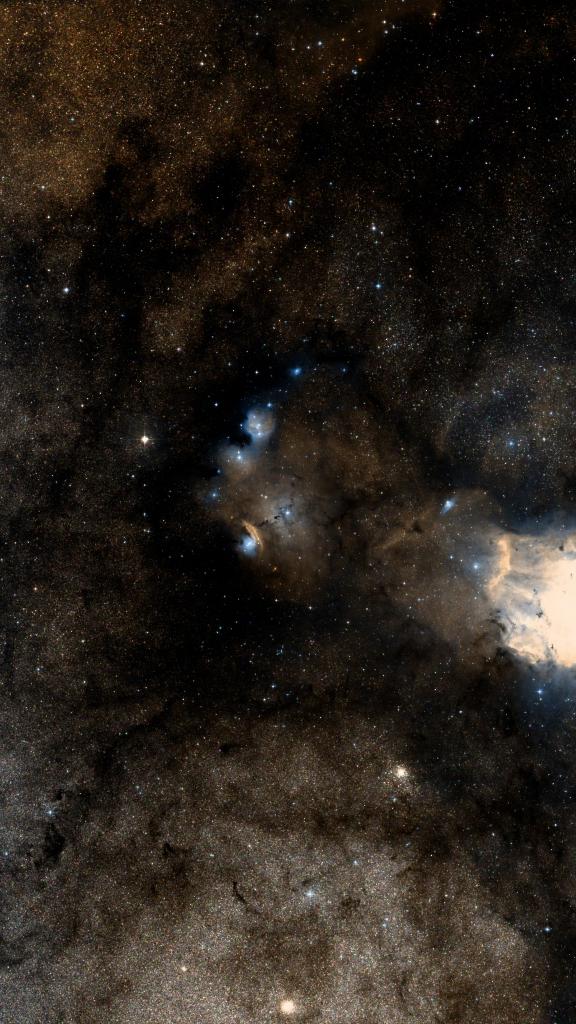 Le ciel autour de IC 4685, cadré au champ de Seestar S30 Pro