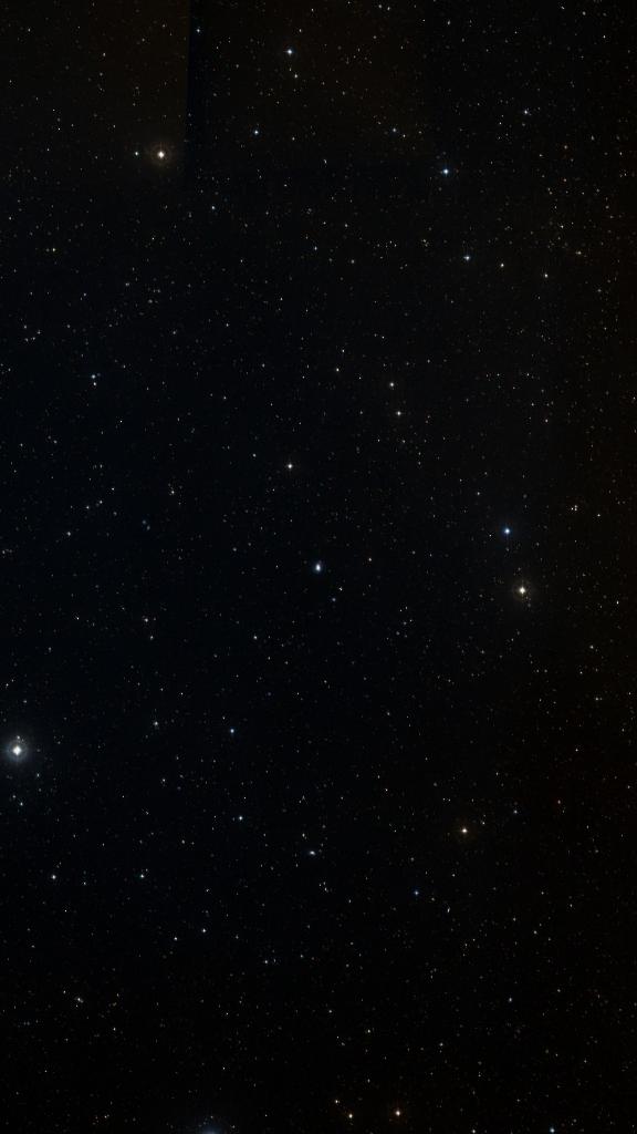 Le ciel autour de IC 4889, cadré au champ de Seestar S30 Pro