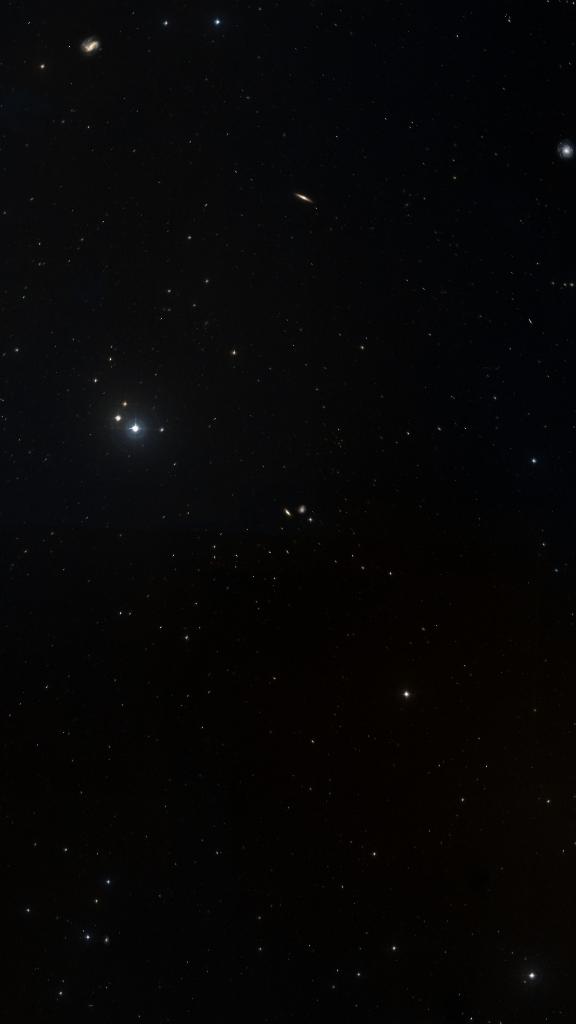 Le ciel autour de IC 750, cadré au champ de Seestar S30 Pro