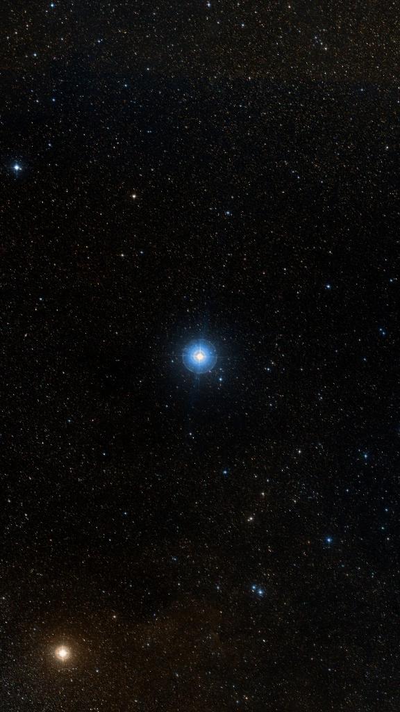 Le ciel autour de Imai, cadré au champ de Seestar S30 Pro