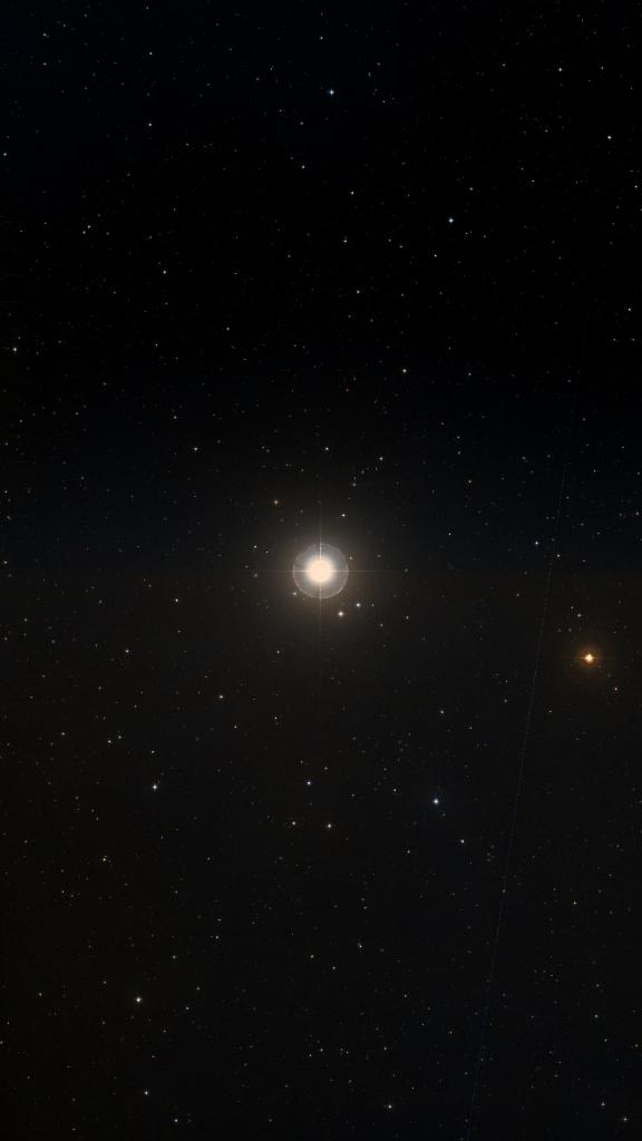 Le ciel autour de Kraz, cadré au champ de Seestar S30 Pro