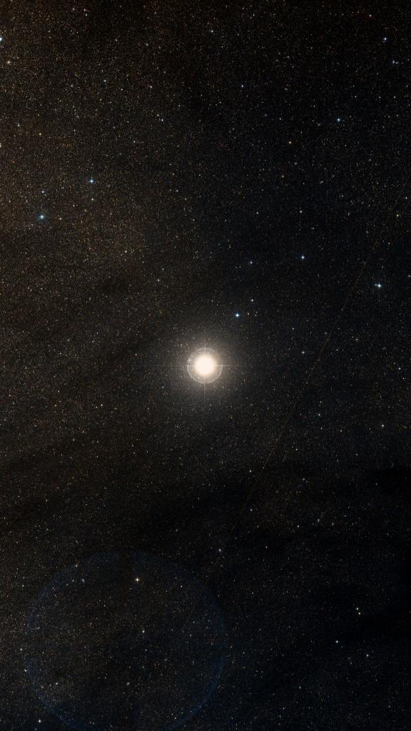 Le ciel autour de Larawag, cadré au champ de Seestar S30 Pro