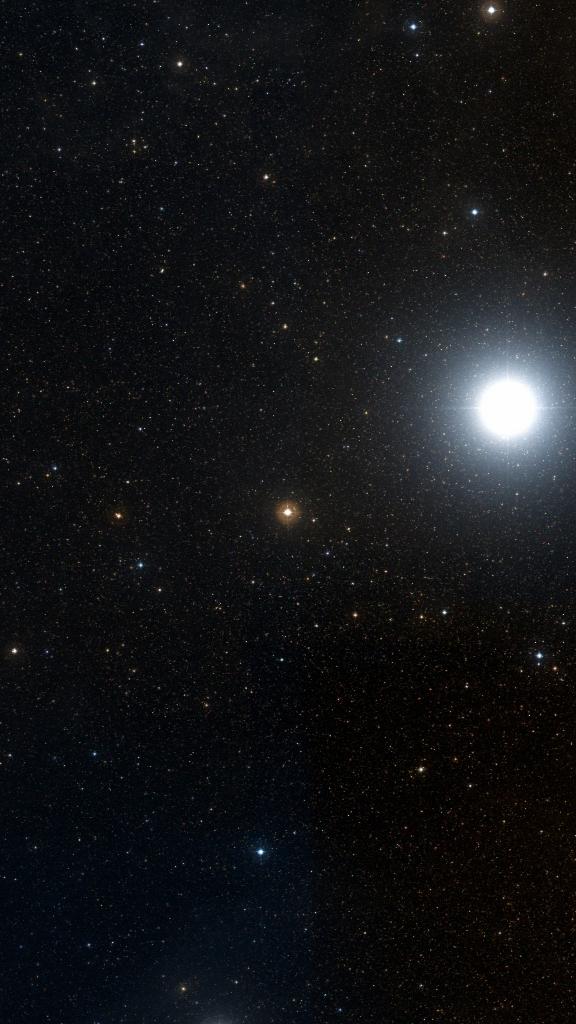 Le ciel autour de Libertas, cadré au champ de Seestar S30 Pro