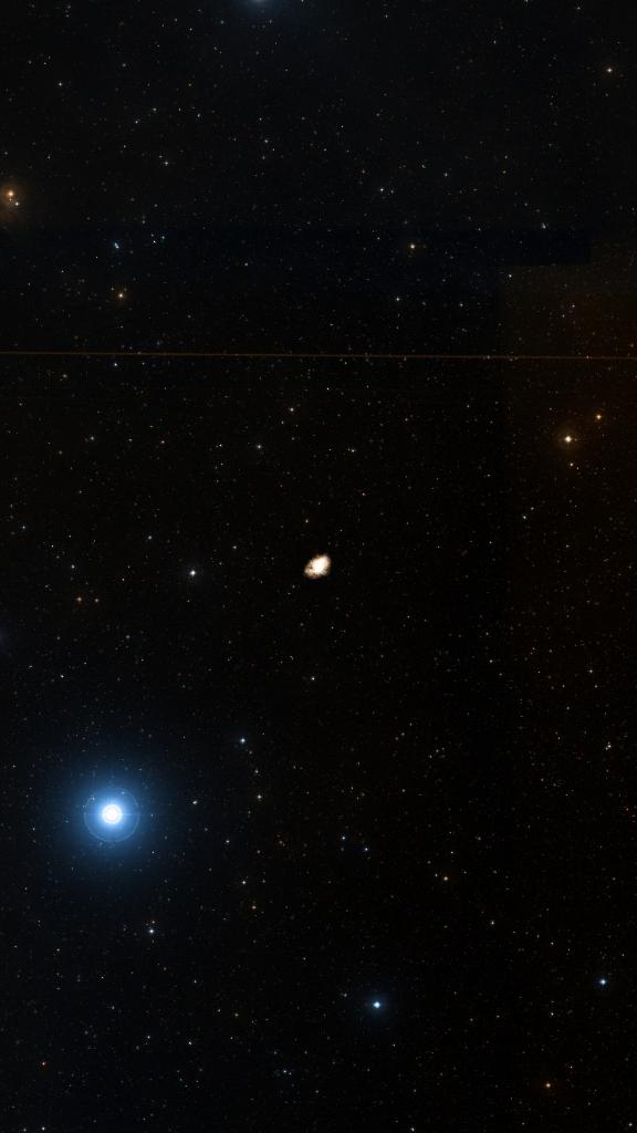 Le ciel autour de M 1, cadré au champ de Seestar S30 Pro