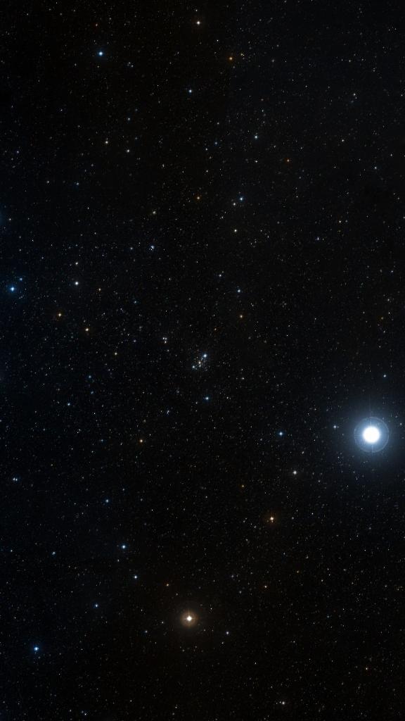 Le ciel autour de M 103, cadré au champ de Seestar S30 Pro