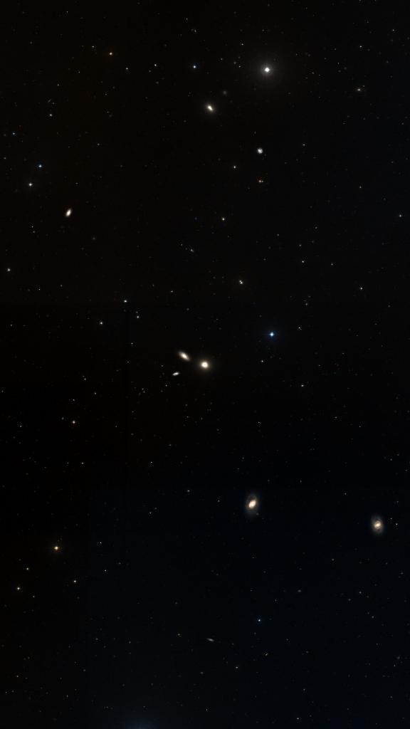 Le ciel autour de M 105, cadré au champ de Seestar S30 Pro