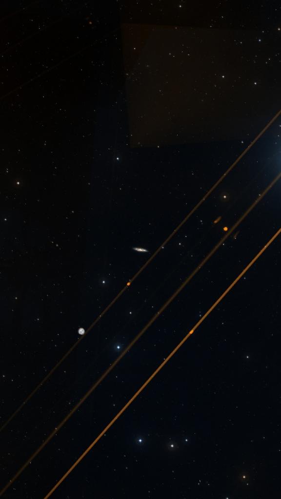 Le ciel autour de M 108, cadré au champ de Seestar S30 Pro