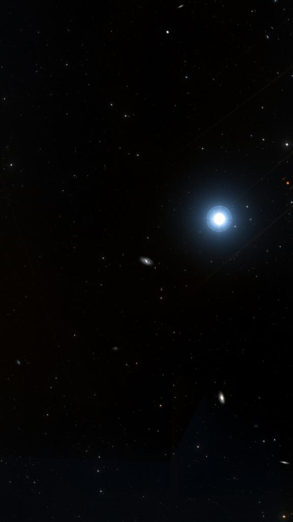 Le ciel autour de M 109, cadré au champ de Seestar S30 Pro