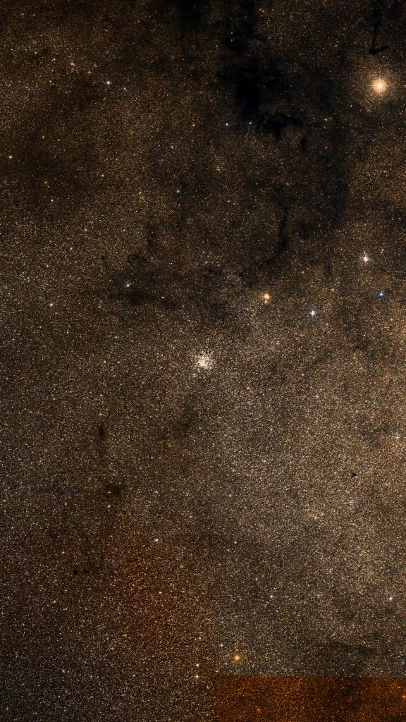 Le ciel autour de M 11, cadré au champ de Seestar S30 Pro