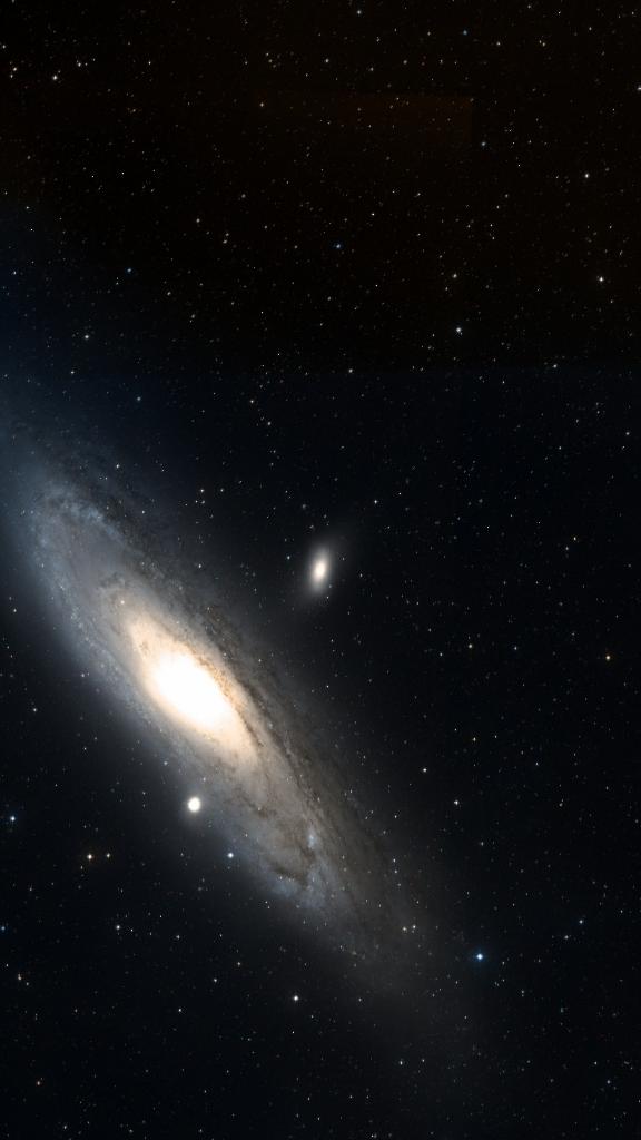 Le ciel autour de M 110, cadré au champ de Seestar S30 Pro