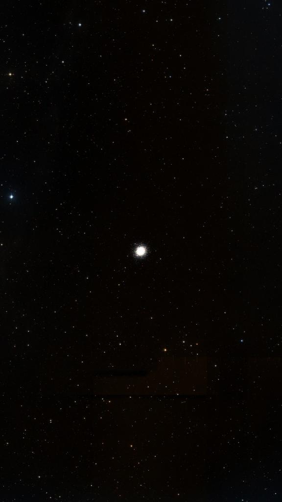 Le ciel autour de M 2, cadré au champ de Seestar S30 Pro