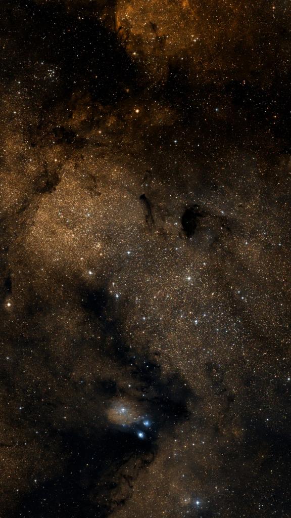 Le ciel autour de M 24, cadré au champ de Seestar S30 Pro