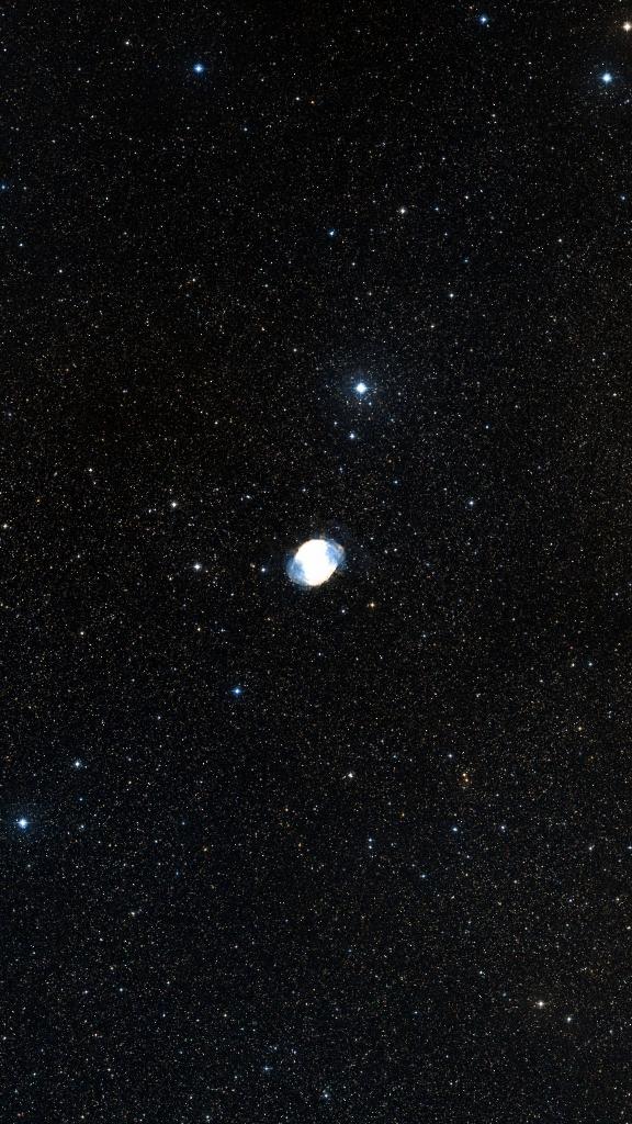 M 27 cadré au champ du Seestar S50 Pro