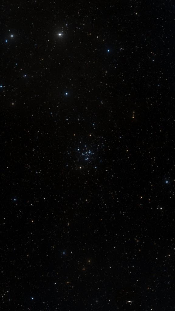 Le ciel autour de M 34, cadré au champ de Seestar S30 Pro