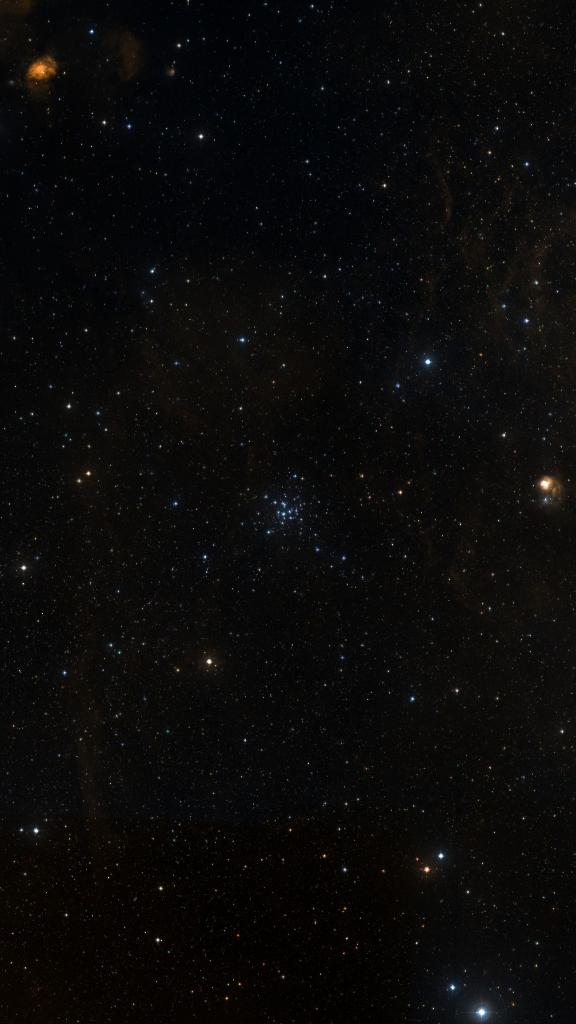 Le ciel autour de M 36, cadré au champ de Seestar S30 Pro