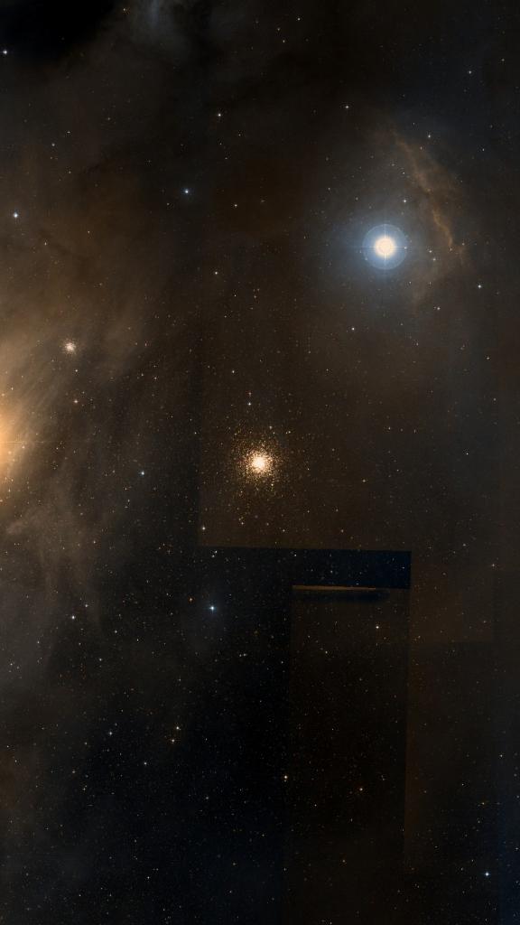Le ciel autour de M 4, cadré au champ de Seestar S30 Pro