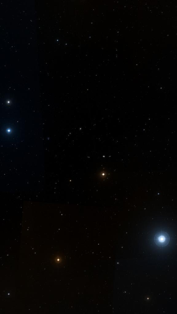 Le ciel autour de M 40, cadré au champ de Seestar S30 Pro