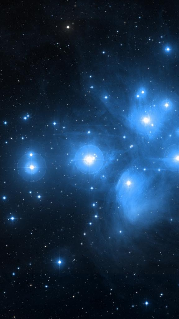 M 45 cadré au champ du Seestar S30