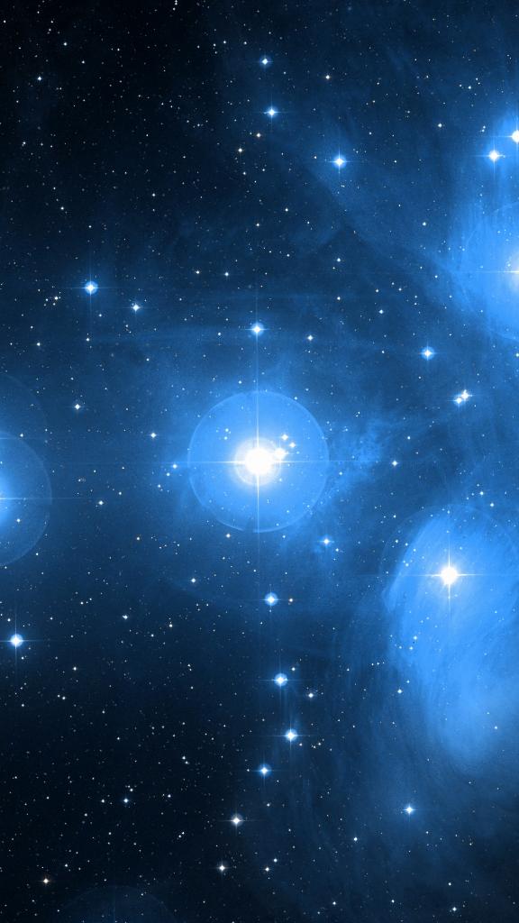 M 45 cadré au champ du Seestar S50