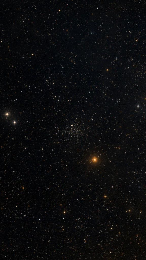 Le ciel autour de M 46, cadré au champ de Seestar S30 Pro