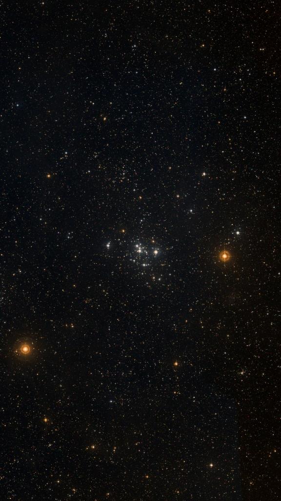 Le ciel autour de M 47, cadré au champ de Seestar S30 Pro