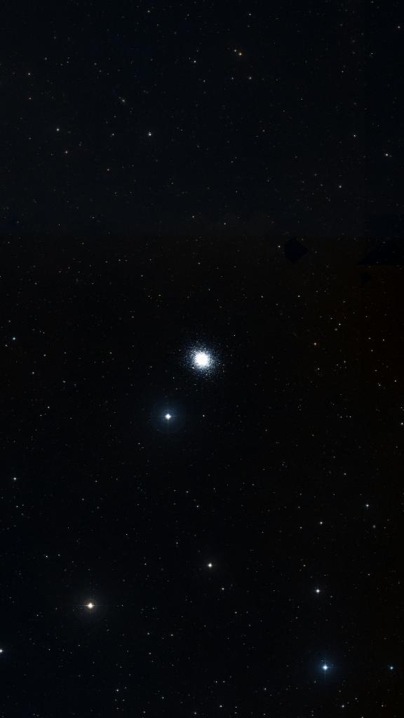 Le ciel autour de M 5, cadré au champ de Seestar S30 Pro