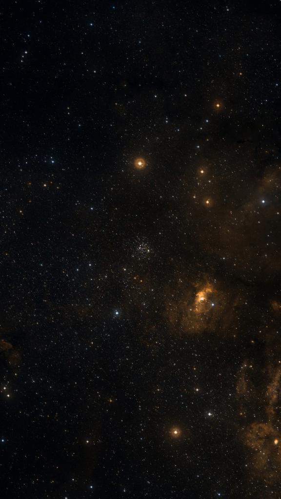 Le ciel autour de M 52, cadré au champ de Seestar S30 Pro