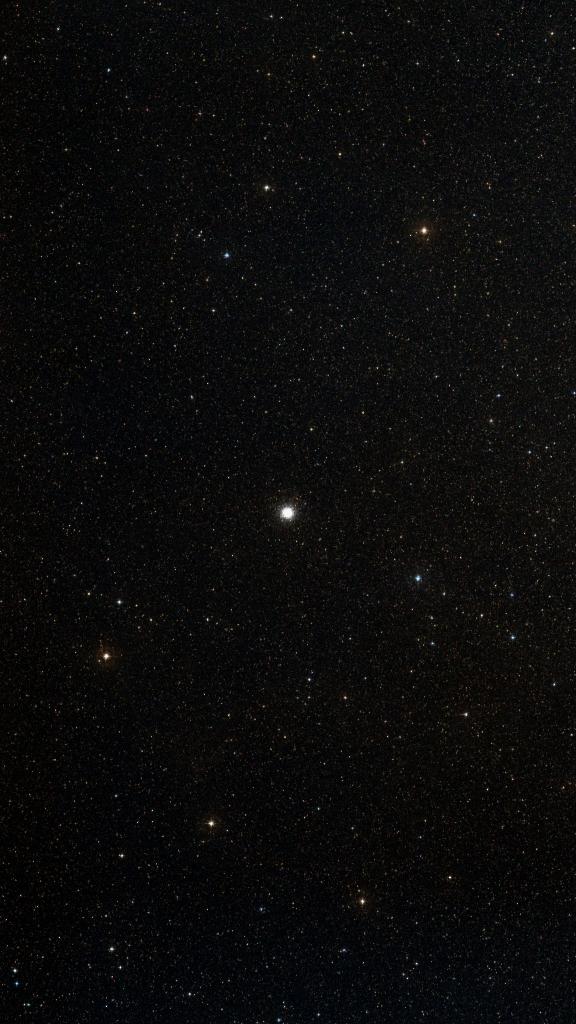 Le ciel autour de M 54, cadré au champ de Seestar S30 Pro