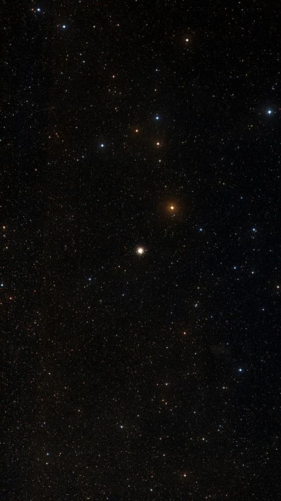 Le ciel autour de M 56, cadré au champ de Seestar S30 Pro