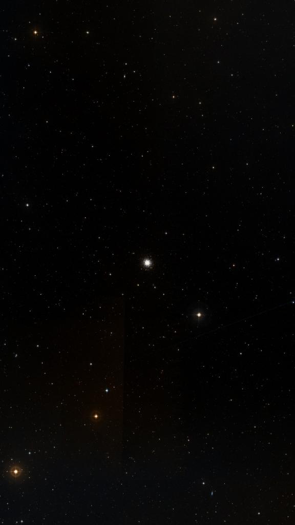 Le ciel autour de M 68, cadré au champ de Seestar S30 Pro