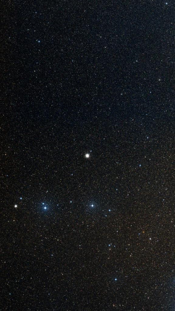 Le ciel autour de M 69, cadré au champ de Seestar S30 Pro