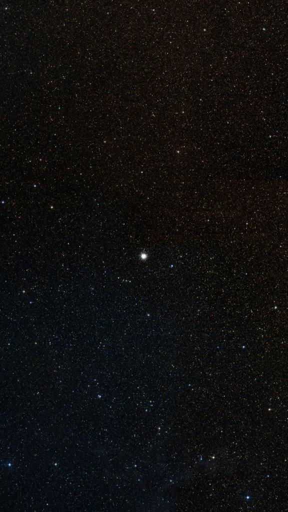 Le ciel autour de M 70, cadré au champ de Seestar S30 Pro