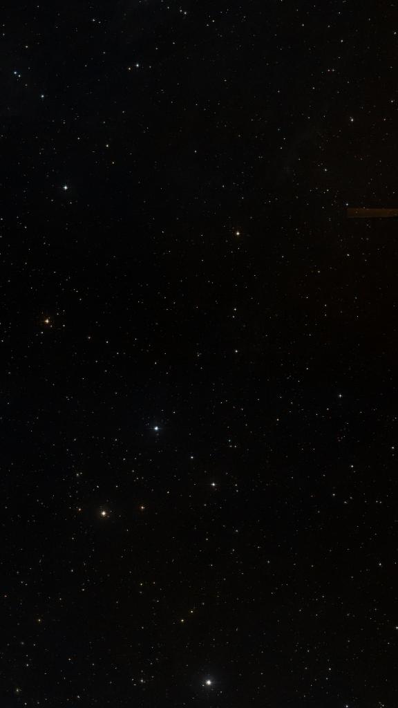 Le ciel autour de M 73, cadré au champ de Seestar S30 Pro