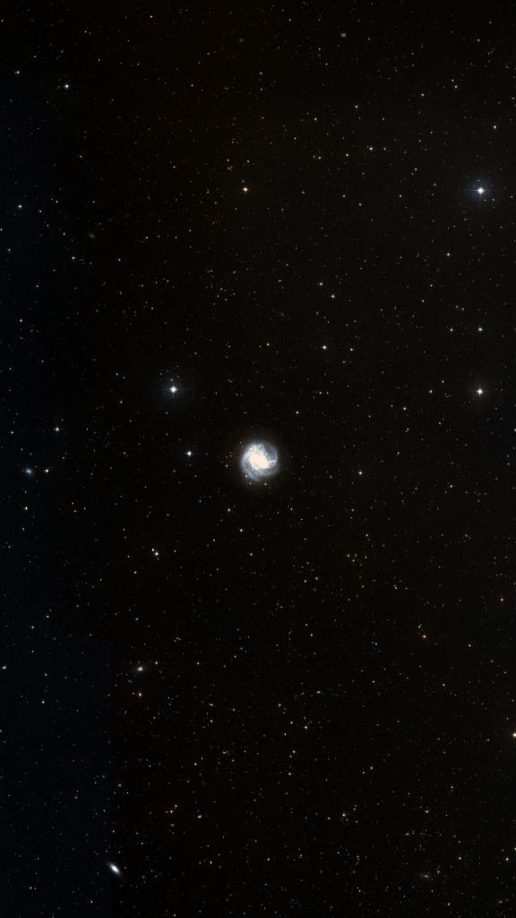 Le ciel autour de M 83, cadré au champ de Seestar S30 Pro