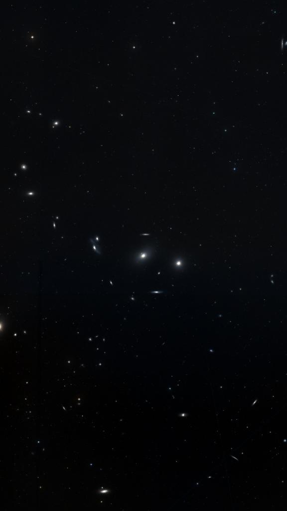Le ciel autour de M 86, cadré au champ de Seestar S30 Pro