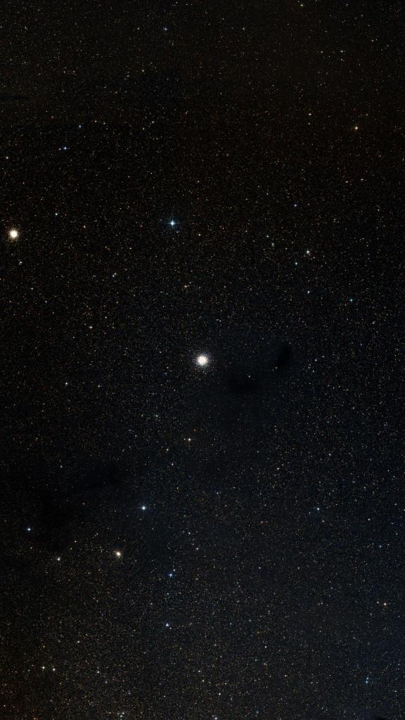 Le ciel autour de M 9, cadré au champ de Seestar S30 Pro