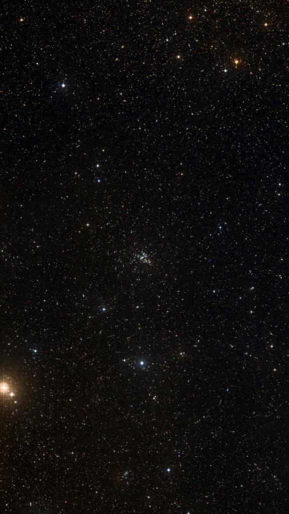 Le ciel autour de M 93, cadré au champ de Seestar S30 Pro