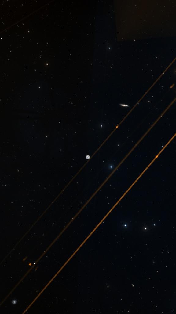 Le ciel autour de M 97, cadré au champ de Seestar S30 Pro