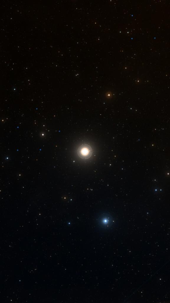 Le ciel autour de Matar, cadré au champ de Seestar S30 Pro