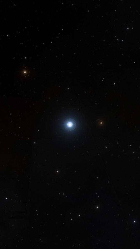 Le ciel autour de Megrez, cadré au champ de Seestar S30 Pro