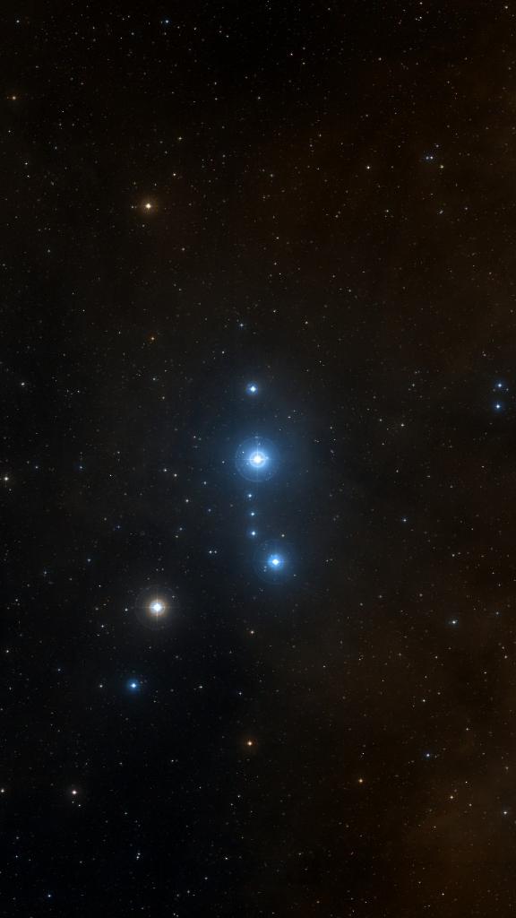 Le ciel autour de Meissa, cadré au champ de Seestar S30 Pro