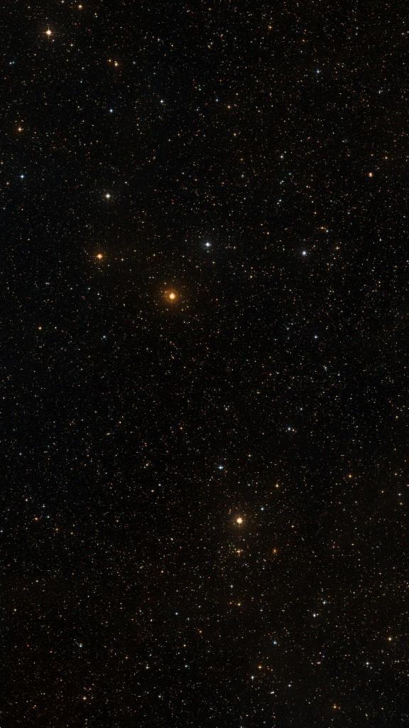 Le ciel autour de Mel072, cadré au champ de Seestar S30 Pro