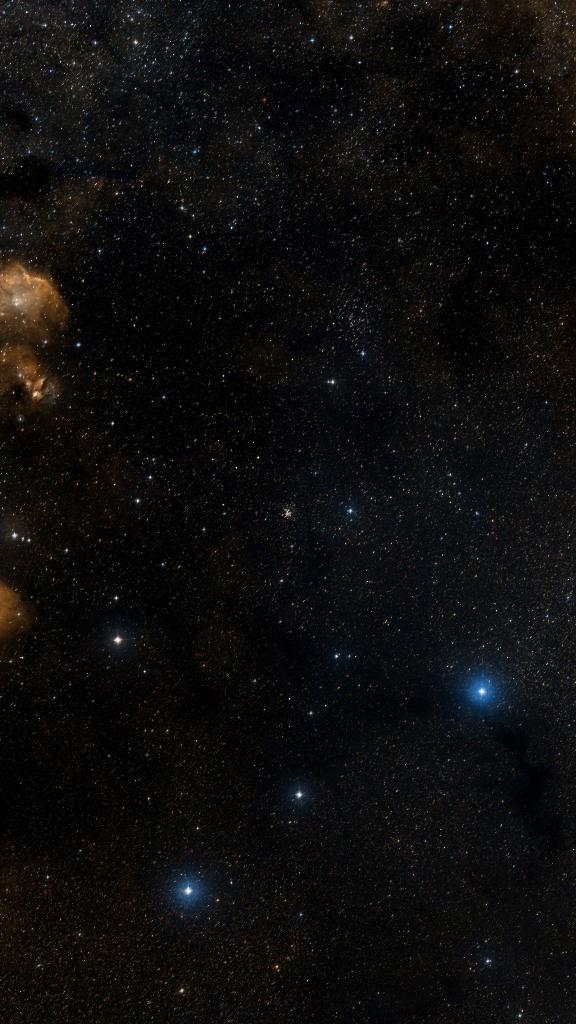 Le ciel autour de Mel105, cadré au champ de Seestar S30 Pro
